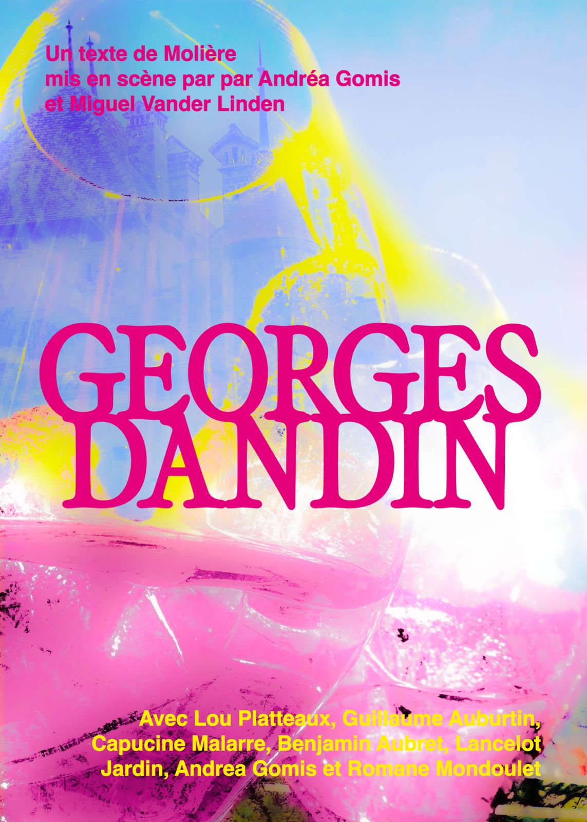 Affiche du spectacle GEORGES DANDIN